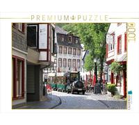 Puzzle · Monschau dans l'Eifel | Le train léger est en état de marche · 1000 pièces · Format assemblé 64 × 48 cm · CALVENDO Puzzle