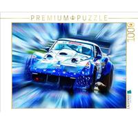 Puzzle · Monster-Corvette - Art numérique | Peinture numérique de DeVerviers d'après une illustration… · 1000 pièces · Format assemblé 64 × 48 cm · CALVENDO Puzzle