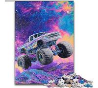 Puzzle Monster Truck pour Adultes 1000 pièces, Jeu Difficile et Stimulant, Jeu Familial, Interaction Parent-Enfant (26x38cm)