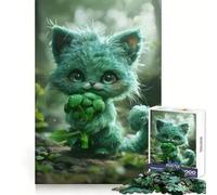 Puzzle Monstre Brocoli Non Duveteux pour Adultes 1000 Pièces Exercice de Logique Évasion Paisible Bords Nets Cadeau de Noël Unique (50x75cm)