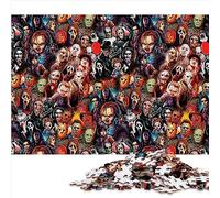 Puzzle Monstre d'horreur pour Adultes et enfantsPuzzle en Carton de 1000 pièces pour Adultes et Enfants à partir de 12 Ans 10,27x14,96 Pouces