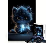 Puzzle Monstre du Tonnerre Non-Fluffy 1000 Pièces Exercice de Logique Distraction Calme Bords Nets Cadeau Festif (38x52cm)