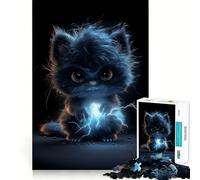 Puzzle Monstre du Tonnerre Non-Fluffy 1000 Pièces Jeu de Construction Assemblage Parfait Activité Récompenseuse pour Les Jours de Pluie (50x75cm)