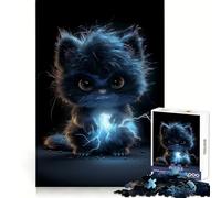 Puzzle Monstre du Tonnerre Non-Fluffy 1000 Pièces pour Adolescents Exercice Mental Apaisant Cadeau de Noël Idéal (50x75cm)
