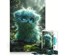 Puzzle Monstre Fleur Non Duveteux pour Adultes 1000 Pièces Jeu de Mémoire Assemblage Solide et Sécurisé Jeu de Connexion Significatif (50x75cm)