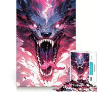 Puzzle Monstre Terrifiant de 1000 Pièces pour Adultes Jeu Intellectuel et Détente Pièce de Qualité Fine Art 38x52cm