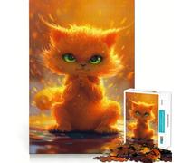 Puzzle Monstre Yoga Non-Fluffy 1000 Pièces Jeu de Réflexion Stimulant Fixation Sûre Pas de Pièces Perdues Défi Cérébral Interactif pour la Maison (38x52cm)