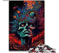 Puzzle Monstres psychédéliques pour Adolescents 1000 pièces, Jeu éducatif, défi, Cadeau d'anniversaire, décoration Murale (26x38cm)
