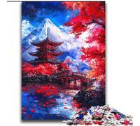 Puzzle Mont Fuji, Japon 2000 pièces pour Adolescents, Jeu éducatif et décompressant pour Anniversaire et Noël (70x100cm)