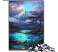 Puzzle Mont Fuji, Japon 2000 pièces pour Adultes, à partir de 14 Ans Entraînez Votre Cerveau et Vos Mains Cadeaux de Noël (70x100cm)