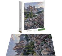 Puzzle Montagne 6000 Pièces Adultes, Puzzle 6000 Pièces pour Adultes et Enfants à Partir de 14 Ans, Paysage Puzzles Bois de Qualité Supérieure avec Une Boîte d'emballage Exquise, Cadeau Femme H-5600