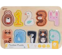 Puzzle Montessori des chiffres en bois 11 El. Lumarko !