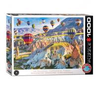 Eurographics Puzzle Heißluftballone über Kappadokien, 1000 Teile, 68 x 48 cm, 6000-5717