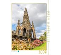 Puzzle · Monument à Scott | Le monument Scott, situé à l'entrée du Princes' Gardens à… · 1000 pièces · Format assemblé 64 × 48 cm · CALVENDO Puzzle