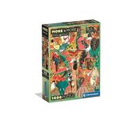 Puzzle More is more - Animaux sauvage et botanique 1000 pièces