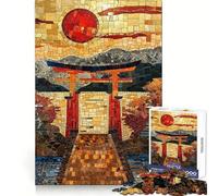 Puzzle mosaïque du Chemin sacré de Torri, 1000 pièces, pour Adolescents, Jeu intellectuel, détente mentale, découpe de qualité, Cadeau de Noël (38x26cm)