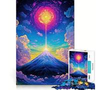 Puzzle Mountain Peak Cosmic Energy pour Adultes, 1000 pièces, Jouet de Stimulation logique, Group Joy Premium Edge, Surprise d'anniversaire (50x75cm)