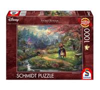 Puzzle mulan fleurs d'amour 1000 pcs