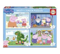 Educa Borrás – Puzzle Multi 4 Junior – Peppa Pig – 20+40+60+80 pièces