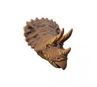 Puzzle mural 3D en carton - Triceratops