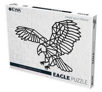 Puzzle mural en bois - Aigle 83,5 cm Noir G