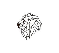 Puzzle mural en bois - Lion 60,5 cm