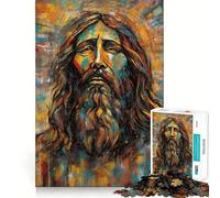 Puzzle Mural Vivid Savior pour Adultes,1000 pièces,Jeu de mémoire et de réflexion,découpe Fine,Finition Premium,Un Moyen captivant de Passer Le Temps (38x52cm)
