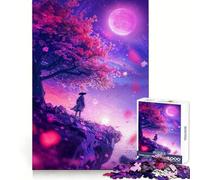 Puzzle Murmures au Clair de Lune pour Adultes, 1000 pièces, Exercice Mental, Loisirs et Pleine Conscience, Cadeau spécial Snug Lock (50x75cm)