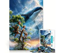 Puzzle Murmures dans Le Vent 1000 pièces,Jeu de Concentration mentale,découpe de précision,Bords Lisses,activité captivante pour des soirées tranquilles (50x75cm)