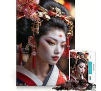 Puzzle Murmures de Kyoto pour Adolescents,1000 pièces,Jeu Stimulant l'esprit,Assemblage sécurisé et Solide,activité de Partage en Famille (50x75cm)