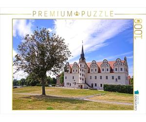 Puzzle · Musée d'histoire de la Ville de Dessau | Le musée d'histoire de la ville de Dessau en été · 1000 pièces · Format assemblé 64 × 48 cm · CALVENDO Puzzle