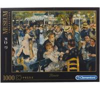 Puzzle Museum Collection Renoir Moulin Le Galette 1000 Pièces 69x50cm Clementoni