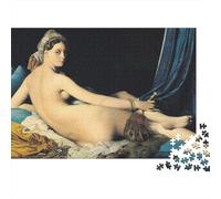 Puzzle Museums 1000 Pièces, Jean Auguste Dominique Ingres Puzzles en Bois, Art Puzzle Impossible, Casse-tête Peinture, pour Adolescents Et Adultes