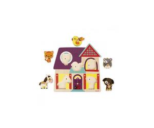 Puzzle Musical en Bois Mes Petits Compagnons pour Enfants