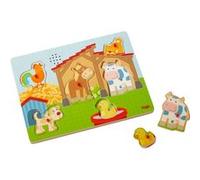 Puzzle musical Haba A la ferme Multicolore G