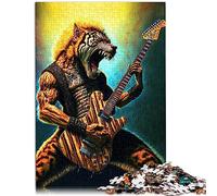 Puzzle Musicien Pop pour Adultes 1000 pièces 100% Carton recyclé décoration familiale 26x38 cm