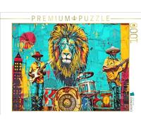 Puzzle · Musiciens dans Le Style Pop Art | Musiciens latino-américains · 1000 pièces · Format assemblé 64 × 48 cm · CALVENDO Puzzle