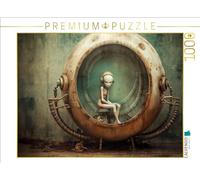 Puzzle · Musique | Image surréaliste d'un alien générée par l'IA · 1000 pièces · Format assemblé 64 × 48 cm · CALVENDO Puzzle