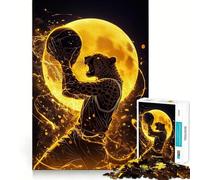 Puzzle MVP Guépard 1000 pièces pour Adultes, Jeu de logique, détente et Amusement, Design, pour Les vœux du Père Noël (38x26cm)