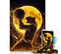 Puzzle MVP Guépard pour Adultes, 1000 pièces, Jeu de logique et de Stimulation, Anti-anxiété, découpe précise, Cadeau élégant (38x52cm)