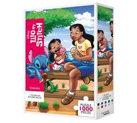 Hachette Livre – Puzzle mystères Lilo & Stitch – 1000 pièces – Illustré par Alexandre Karam