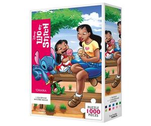 Puzzle mystères - Lilo & Stitch 1000 pieces - Alexandre Karam - Hachette Heroes - Coffret - Jeux livres objets