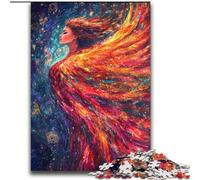 Puzzle Mystérieuse Fille Phénix 2000 pièces pour Adultes, Cadeaux pour 14 Ans et Plus Entraînez Votre Cerveau et Vos Mains Cadeaux de Noël (70x100cm)