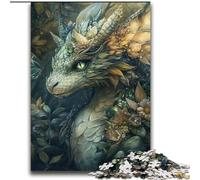 Puzzle Mystérieux Dragon Volant 2000 pièces pour Adolescents et Adultes, Jouets éducatifs, Jeux Anti-Stress, Cadeaux d'anniversaire Uniques (70x100cm)