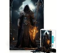 Puzzle mystérieux du Seigneur de la Mort pour Adolescents, 1000 pièces, Jeu de réflexion, Divertissement, découpe de qualité supérieure, Cadeau attentionné (38x26cm)