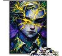 Puzzle Mystérieux Garçon 1000 pièces pour Adolescents, Jeux éducatifs, décoration d'intérieur, Cadeau d'anniversaire, Art Mural (26x38cm)