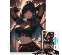 Puzzle mystérieux Kunoichi 1000 pièces pour Adolescents, Jeu intellectuel, Moments de complicité, découpe de qualité, Cadeau mémorable (38x52cm)