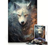 Puzzle Mysterious Fox Pixels pour Adultes, 1000 pièces, Jeu intellectuel, Divertissement paisible, découpe précise, liste de souhaits du Père Noël (38x26cm)