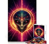 Puzzle Mystic Alien Art pour Adolescents, 1000 pièces, Jeu Mental, Loisirs, Divertissement, découpe de qualité supérieure, Cadeau attentionné (50x75cm)