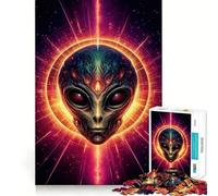 Puzzle Mystic Alien Art pour Adolescents, 1000 pièces, Jeu Mental, Loisirs, Divertissement, découpe de qualité supérieure, Cadeau attentionné (50x75cm)